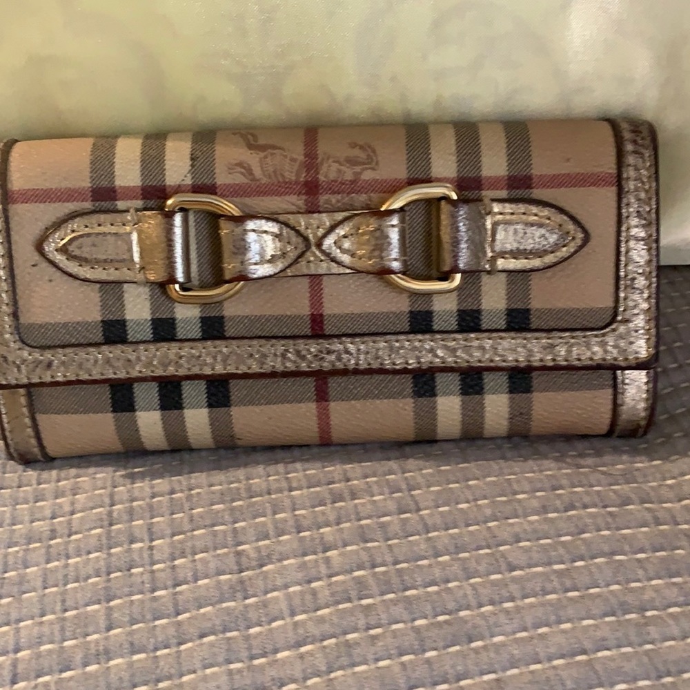 Authentic Burberry Wallet
